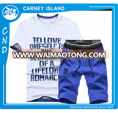 men's summer fashion sportswear set OEM is offer