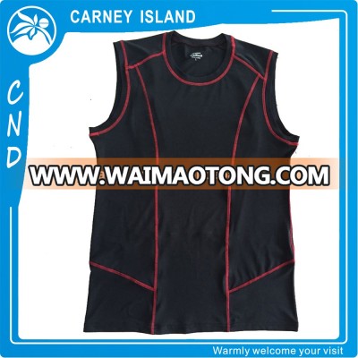 stringer t shirt dry fit running vest mens fitness gym tank top